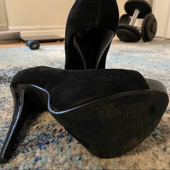 2 for $40 Sexy All Black Platform Heels - Picture 5 of 5